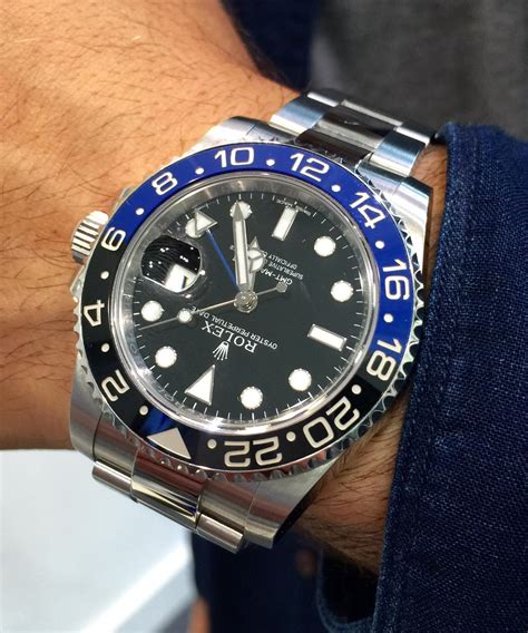 batman edition rolex|Introducing The Rolex GMT.